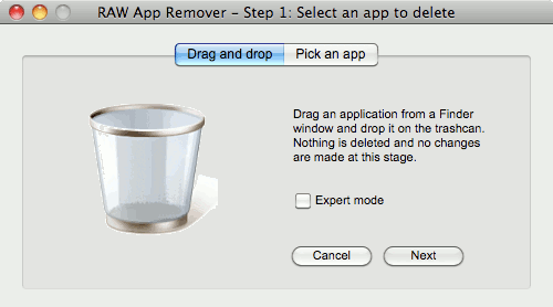 RAW App Remover