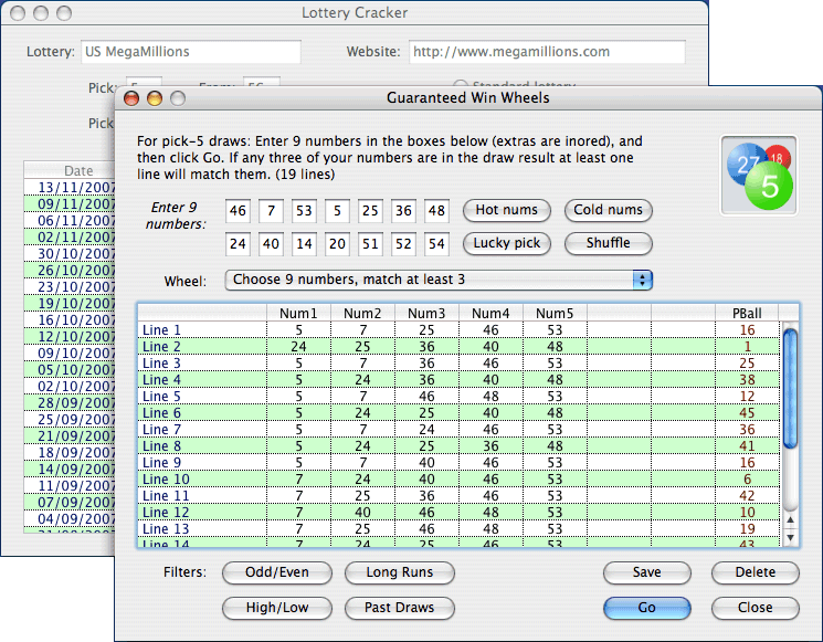 Mac OS X Lottery Cracker