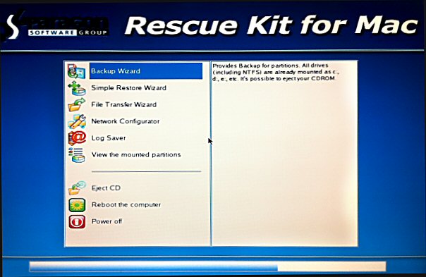 Paragon Rescue Kit for Mac OS X