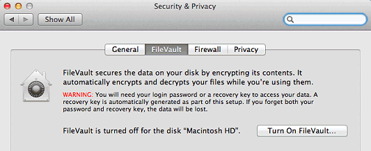 FileVault