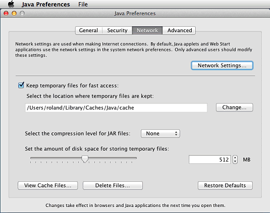 Java on the Apple Mac