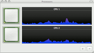 Mac OS X CPU menu extra menulet