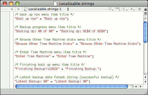 Mac OS X CPU menu extra menulet