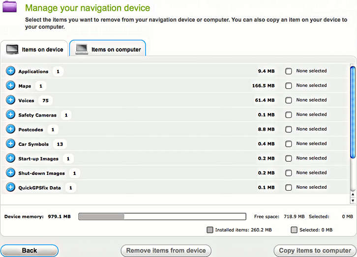 Apple Mac TomTom sat nav