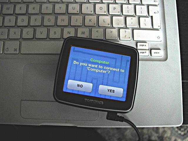 Apple Mac TomTom sat nav