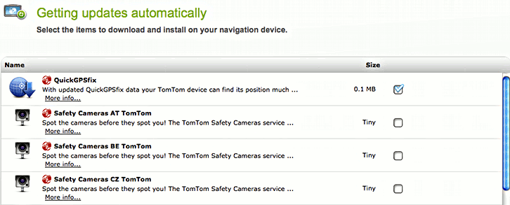 Apple Mac TomTom sat nav