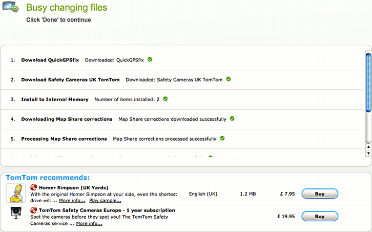 Apple Mac TomTom sat nav