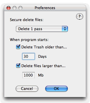 Secure deletion with RAW Trash