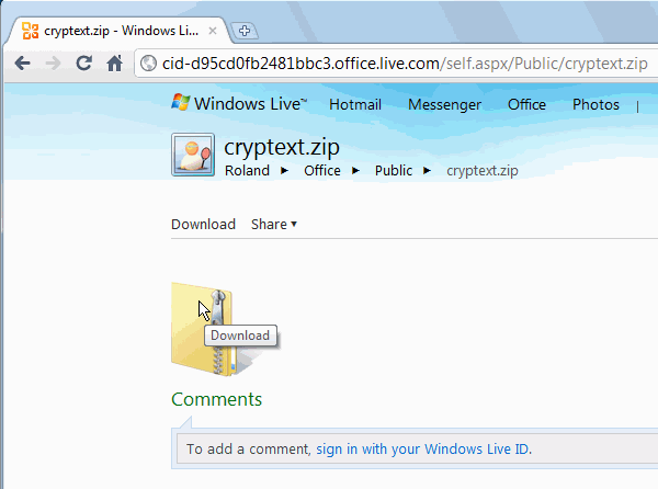 Windows Live SkyDrive