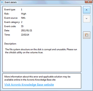 Acronis Drive Monitor