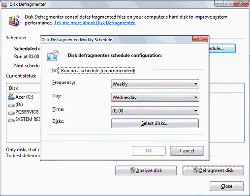 Disk Defragmenter