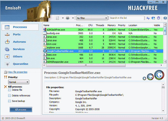 Emsisoft Emergency Kit