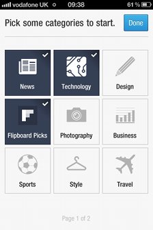 Flipboard iPhone