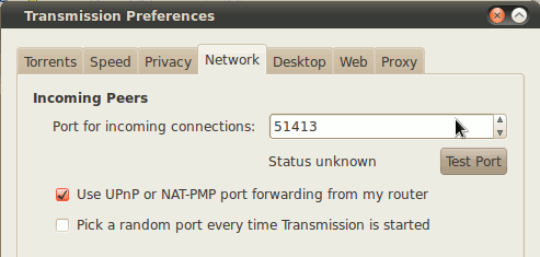 Transmission BitTorrent