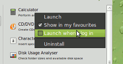 Auto load programs in Linux Mint