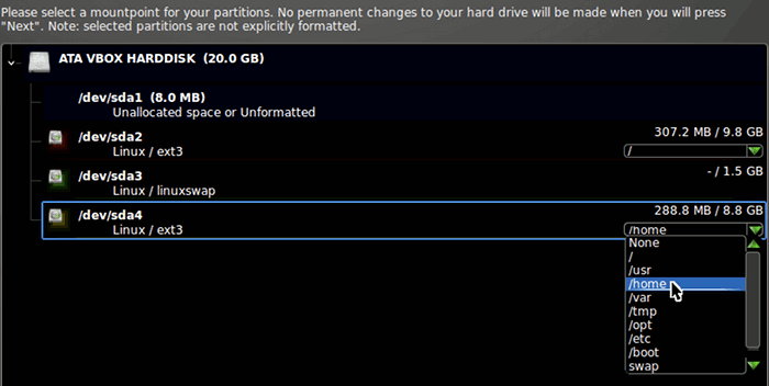KDE Partition Manager