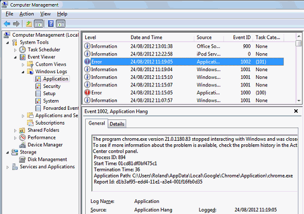 Windows Computer Management