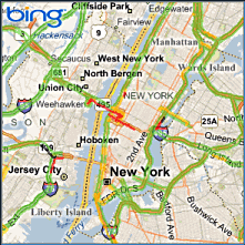 Traffic gadget for Windows
