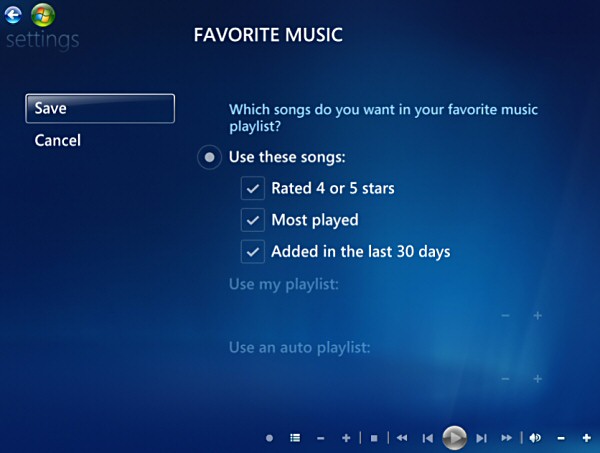 Windows Media Center