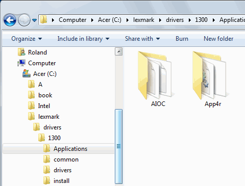 Windows Explorer tree view