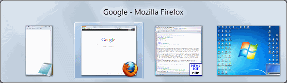Switch programs in Windows