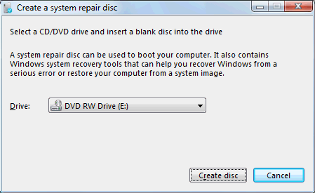 Windows 7 Backup and Restore