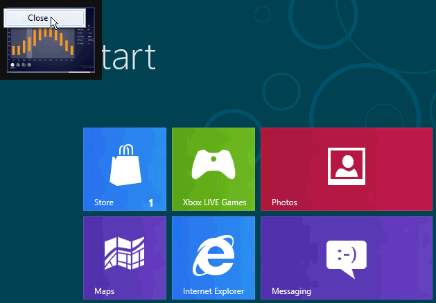 Windows 8 Weather app