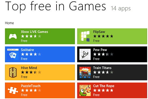 Windows 8 Store