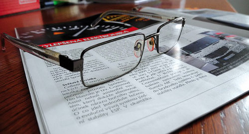 Reading glasses