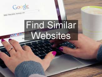 Two Chrome extensions that show websites similar to the one you are viewing. Discover related sites