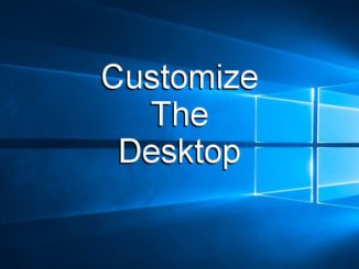 Customize the Windows desktop and add useful widgets to it