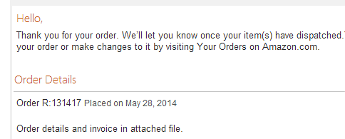 Spotting fake Amazon emails