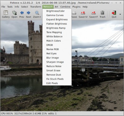 Fotoxx in Linux