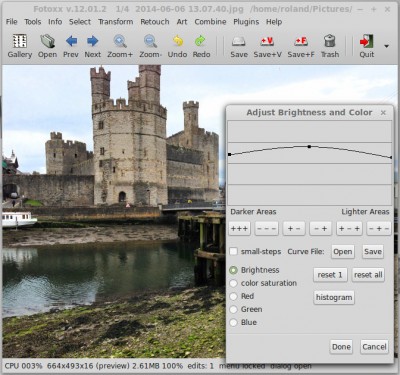 Photo exposure correction