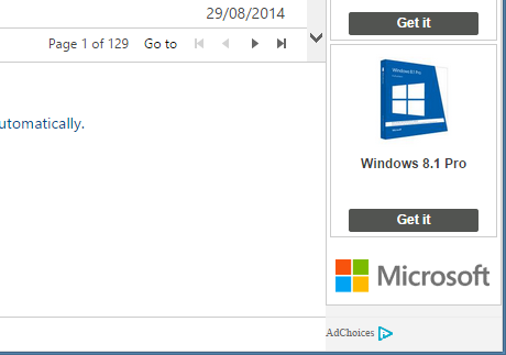 Microsoft ad choices