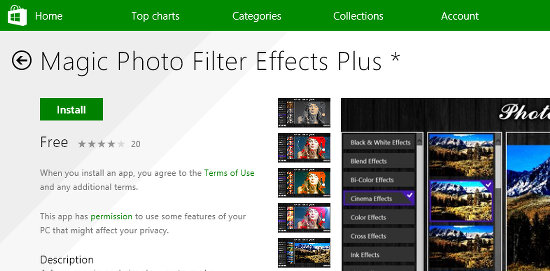 Magic Photo Filter Effects Plus