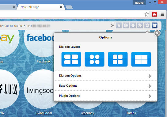 Momentum new tab for Chrome