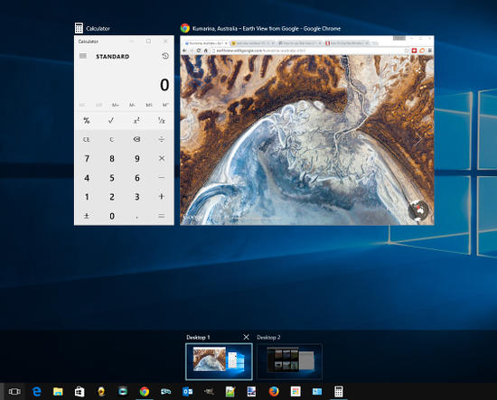 Windows 10 Task View