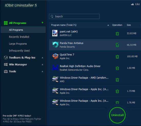 IObit Uninstaller