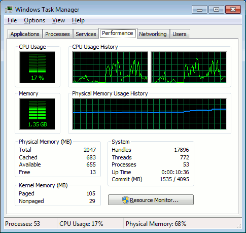 Windows 7 Task Manager