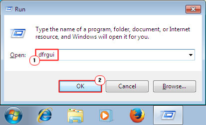 Windows Disk Defragmenter
