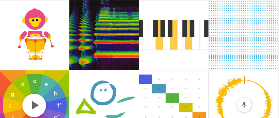 Chrome Music Lab website