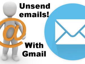 Unsend emails sent with Gmail
