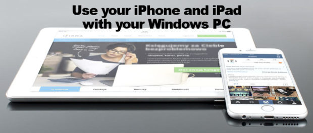 Use the iPhone and iPad with a Windows computer