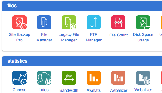 Go to cpanel in your web hosting
