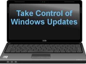 Take back control of Windows 10 Updates and install them only when you want them and not when Microsoft forces them on you!