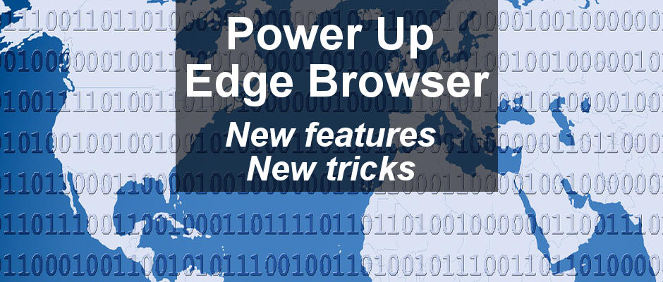 Microsoft Edge browser gains great new features in the Windows 10 Creator's Update