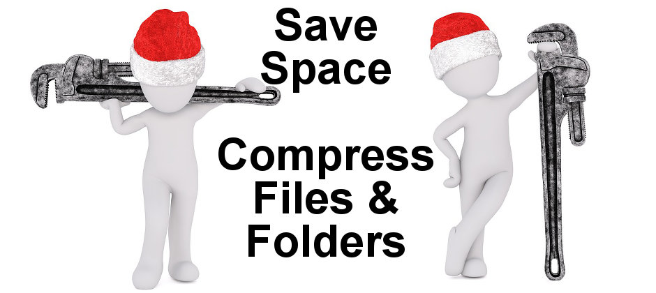 Save disk space on your Windows PC by using these compression techniques. Use the Compact command to compress Windows operating system files.