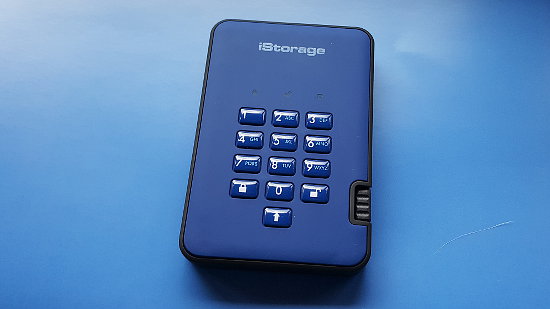 iStorage diskAshur2 USB drive with hardware encryption