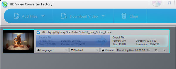 HD Video Converter Factory for Windows